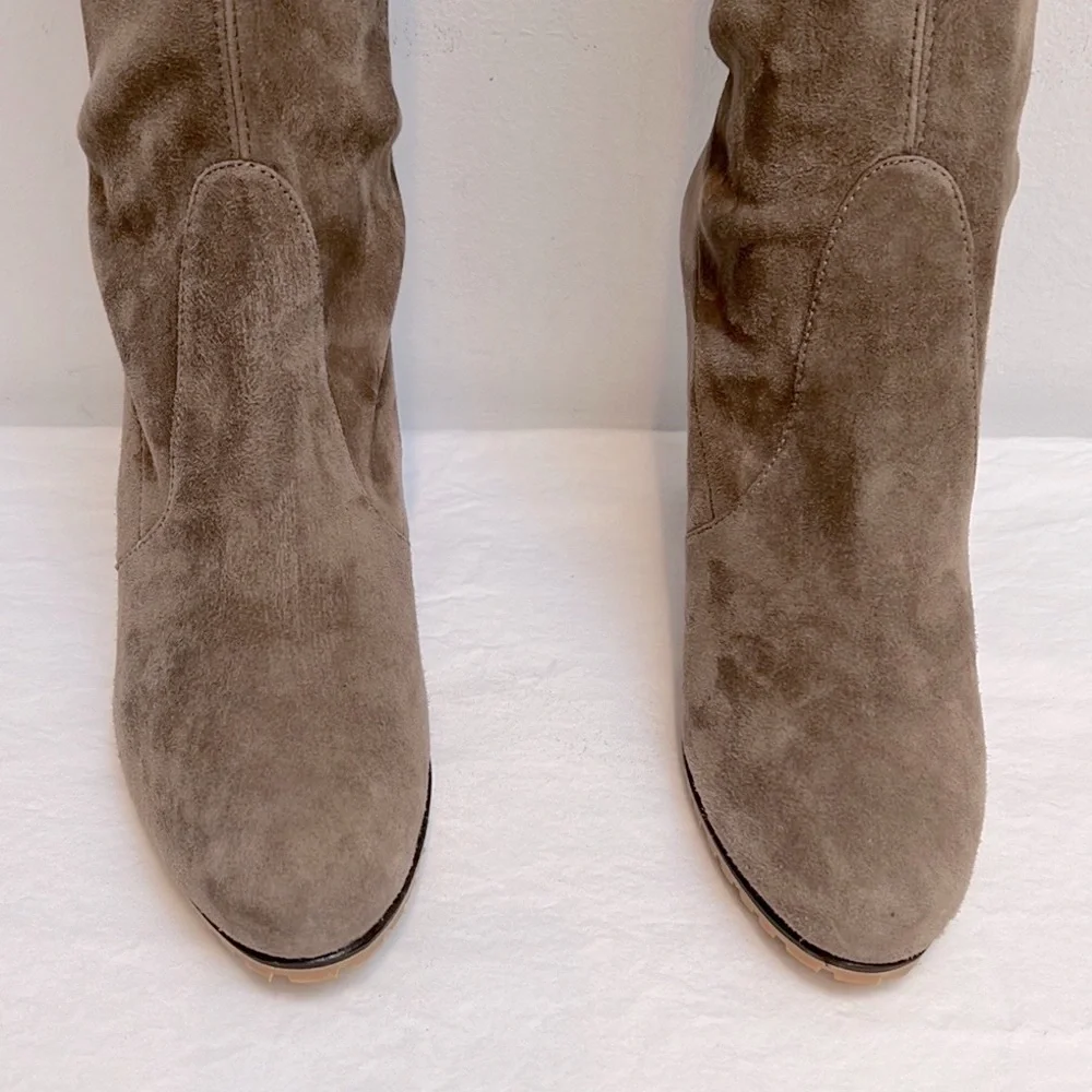 Stuart Weitzman Over The Knee Suede Boots